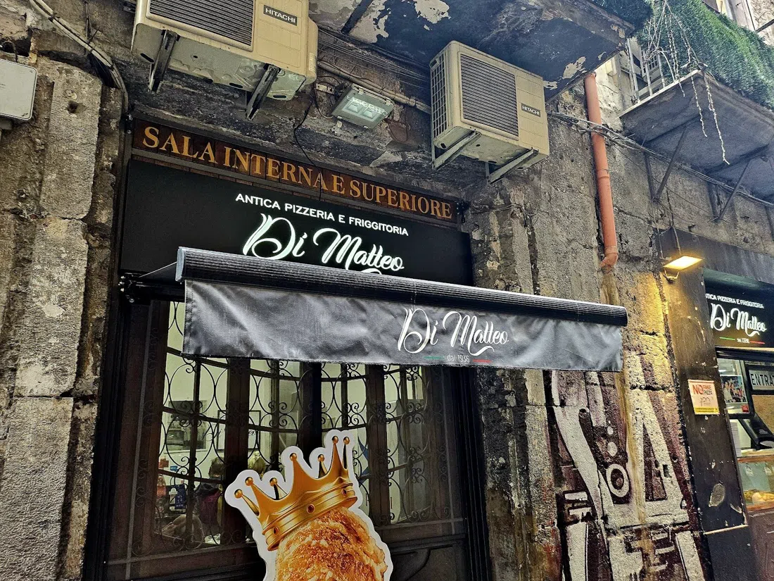 Antica Pizzeria Di Matteo, Napels