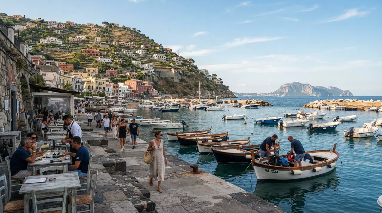 Posillipo, Nápoles: la colina que deja respirar a la ciudad